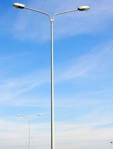 Tubular steel street light poles