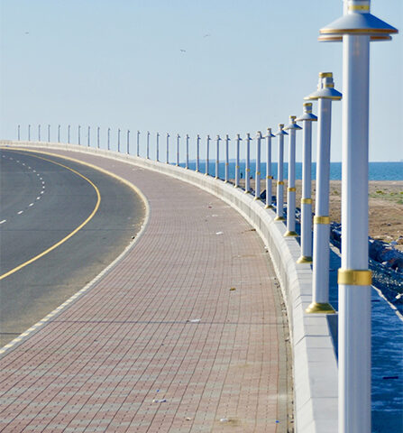 Oman seawall